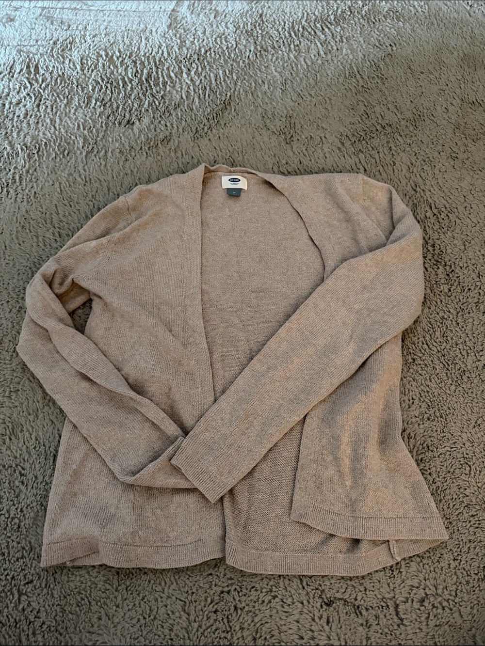 Old Navy Open-Front Cardigan in Beige
